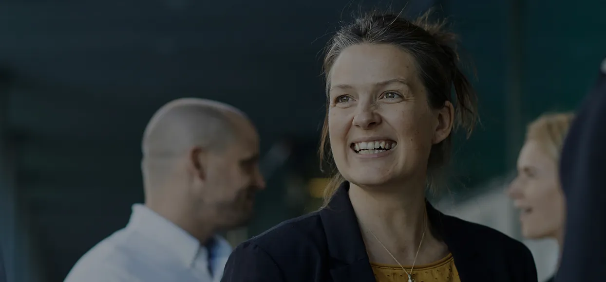 Fagdag: smilende dame