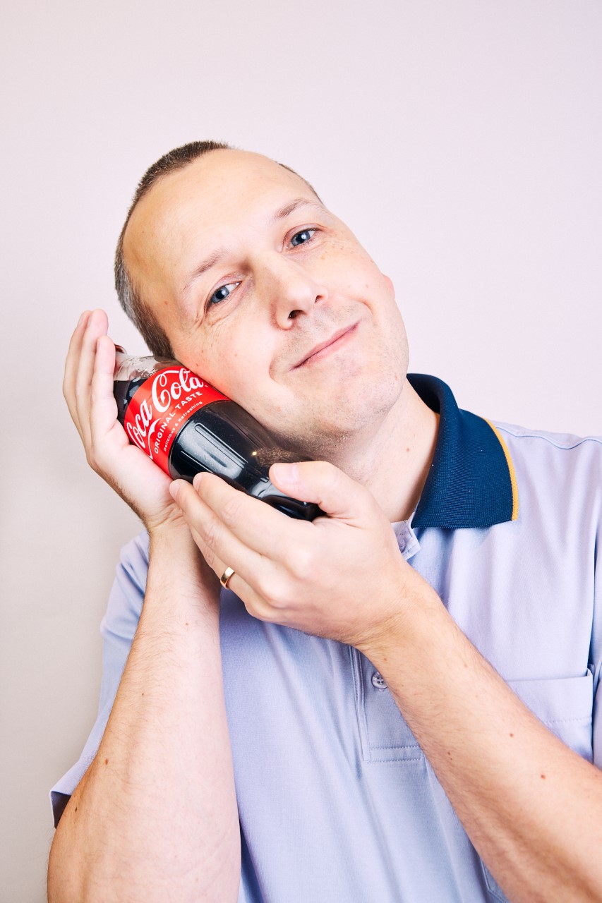 Bilde av Ole som smiler så pent hen kan